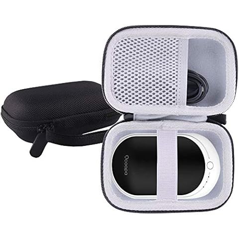 WERJIA Hard Carrying Case for OCOOPA/KARECEL/KAJURY Rechargeable Hand Warmers (black) Cover