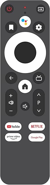 ZUMKUNM Smart Voice Replacement Remote Control for MECOOL Google G10 Reference and Goolge Chromecast with TV and Newer
