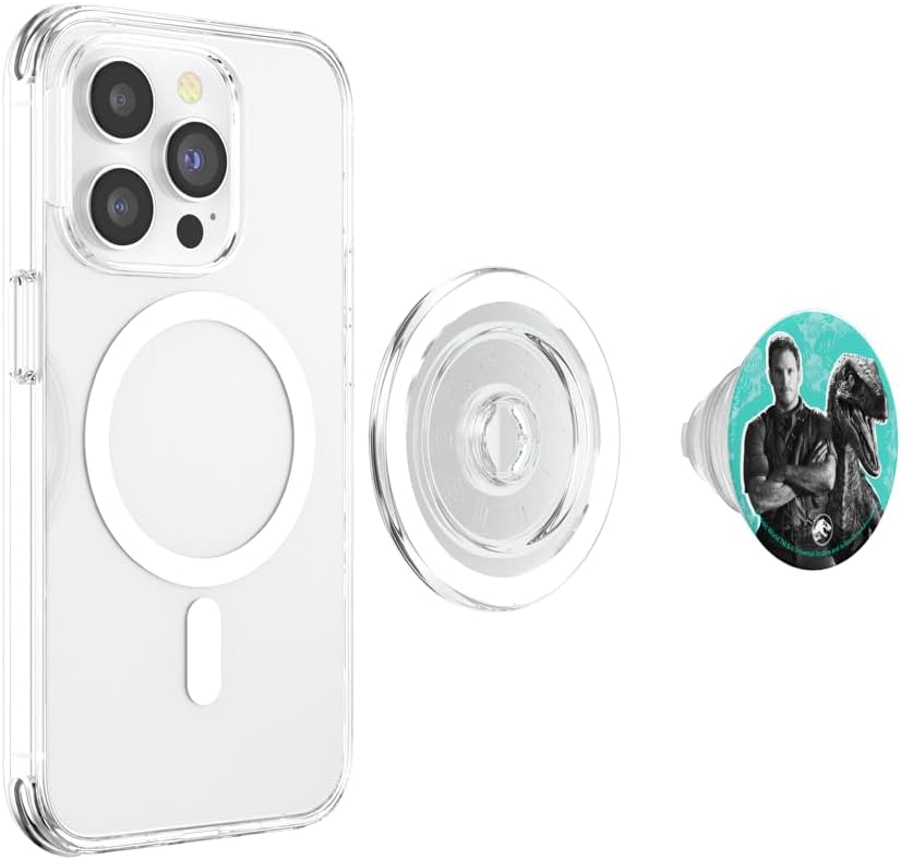 Jurassic World Owen & Blue Tropical PopSockets MagSafe PopGrip for iPhone