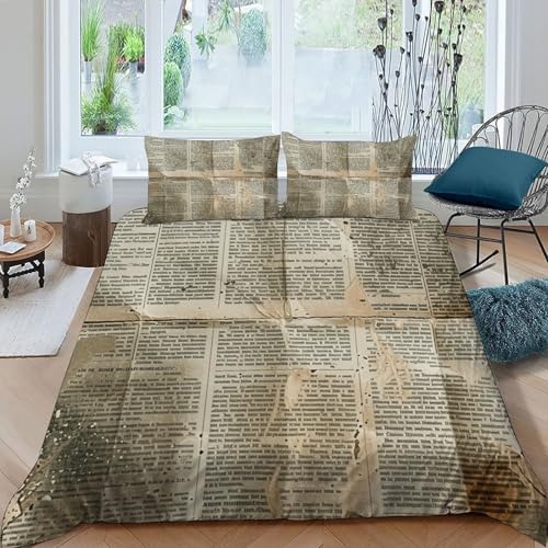 Housse de couette douce 220x240cm pour lit king size sans plis - 3