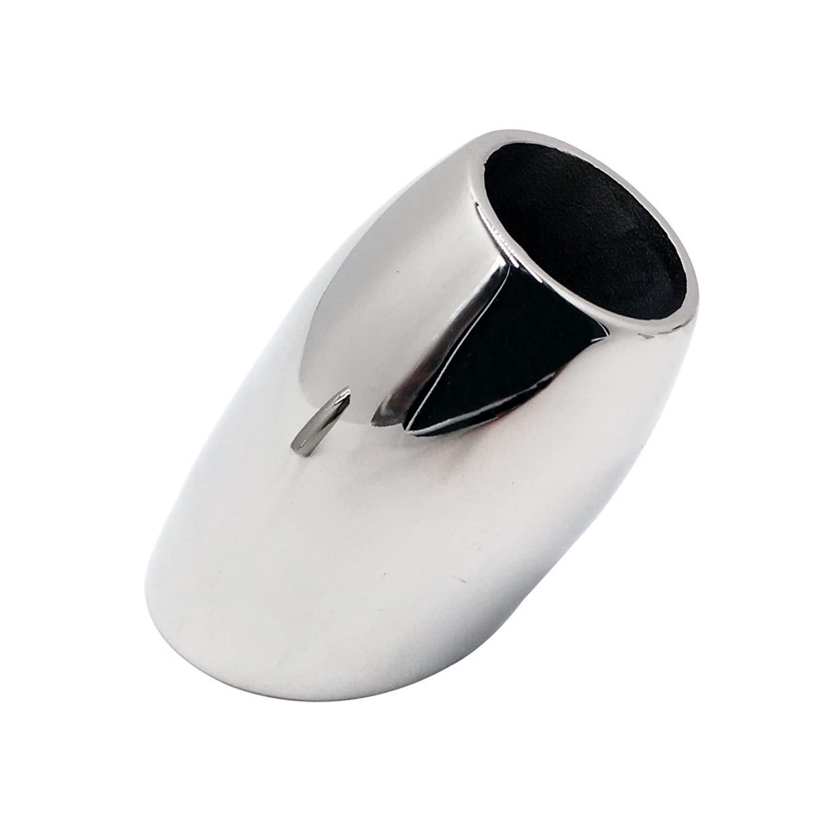 316 Stainless Steel 60-Degree Round Flagpole Seat Marine Hardware Accessories Yacht Awning Accessories Beveled Flagpole Seat(32MM)