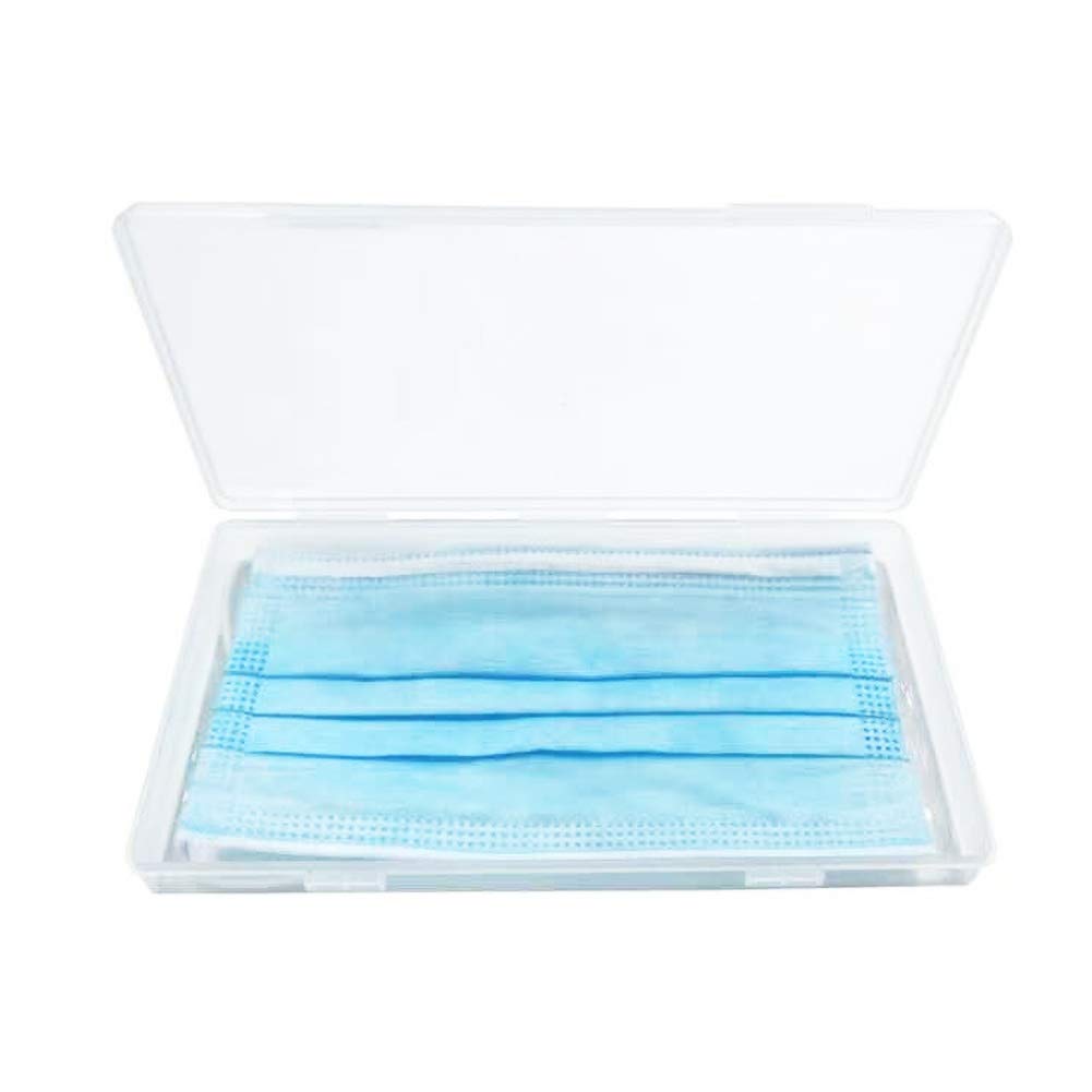 Therecoe86 Environmentally Friendly PP Transparent Travel Portable Home Office Dustproof Antifouling Buckle Design Convenient Shiled Storage Box