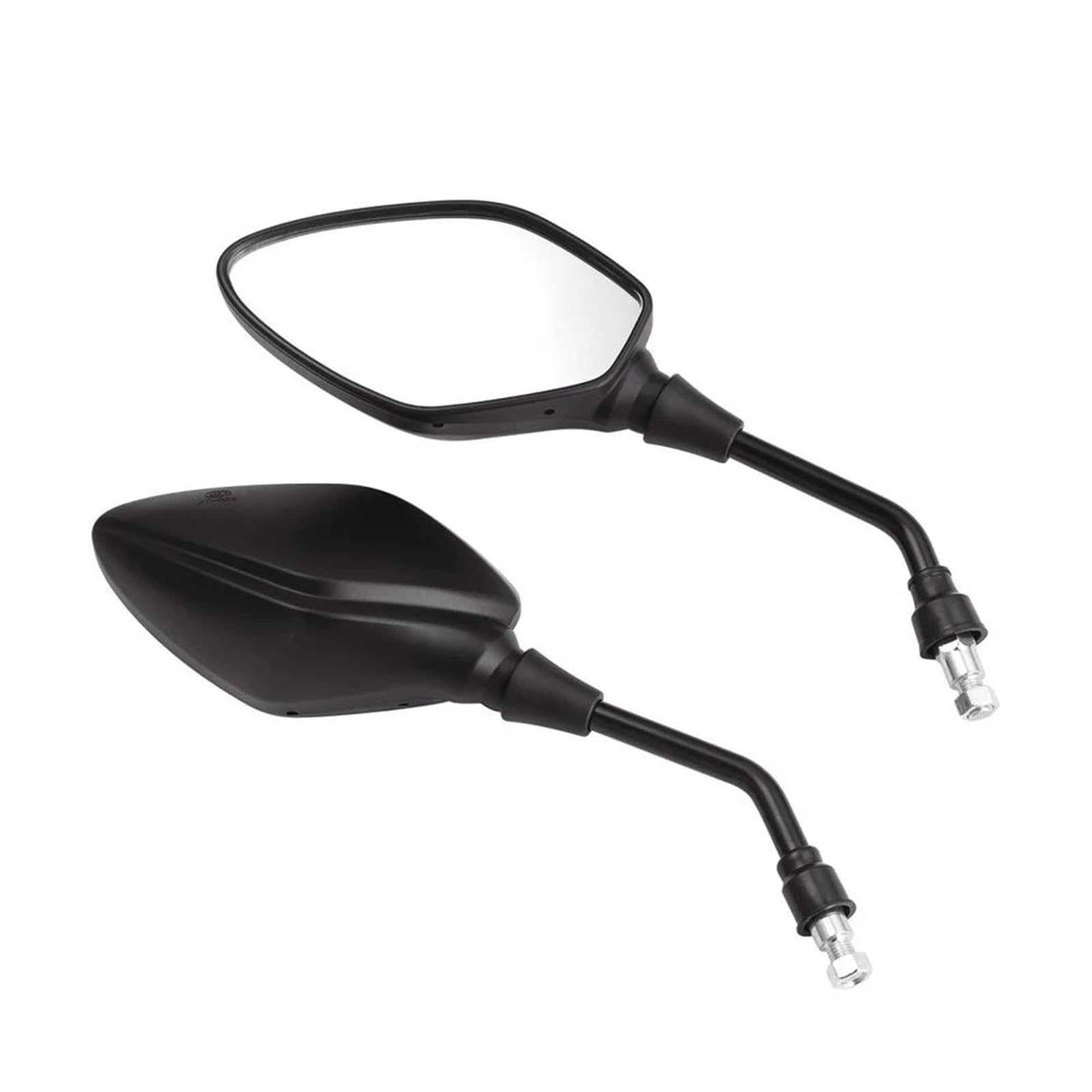 Rétroviseurs moto universels anti vibration noirs pour Zontes G1