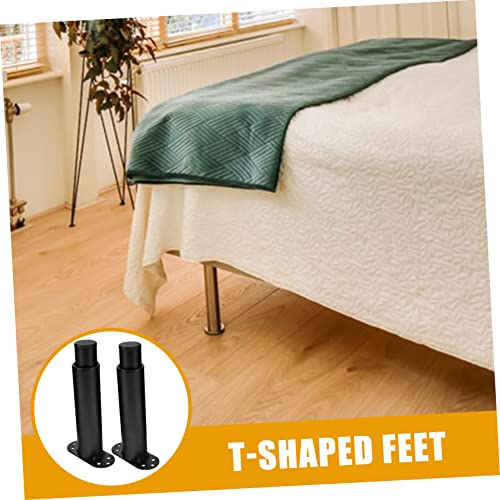 Patas apoyo del sofá regulables y resistentes para bases de cama y mesas de escritorio 7