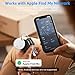 Tracker Tag 4 Packs Bluetooth Tracker, Smart Tag Locator Tracking Device, Keys Finder and Item Locator,Air Tracker Item Finders with Find My(iOS Only) Track Your Keys,Wallet,Luggage,Pets and Bag