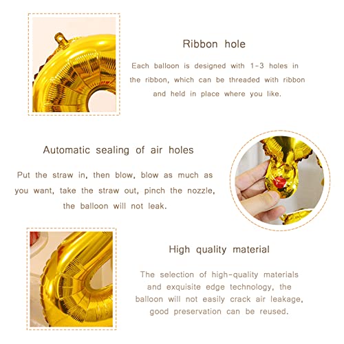 Happy Birthday Balloon Banner - Birthday Decorations Party Supplies - Birthday Sign Letter Balloons - Inflatable Party Decor And Event Decorations Reusable #TOP2