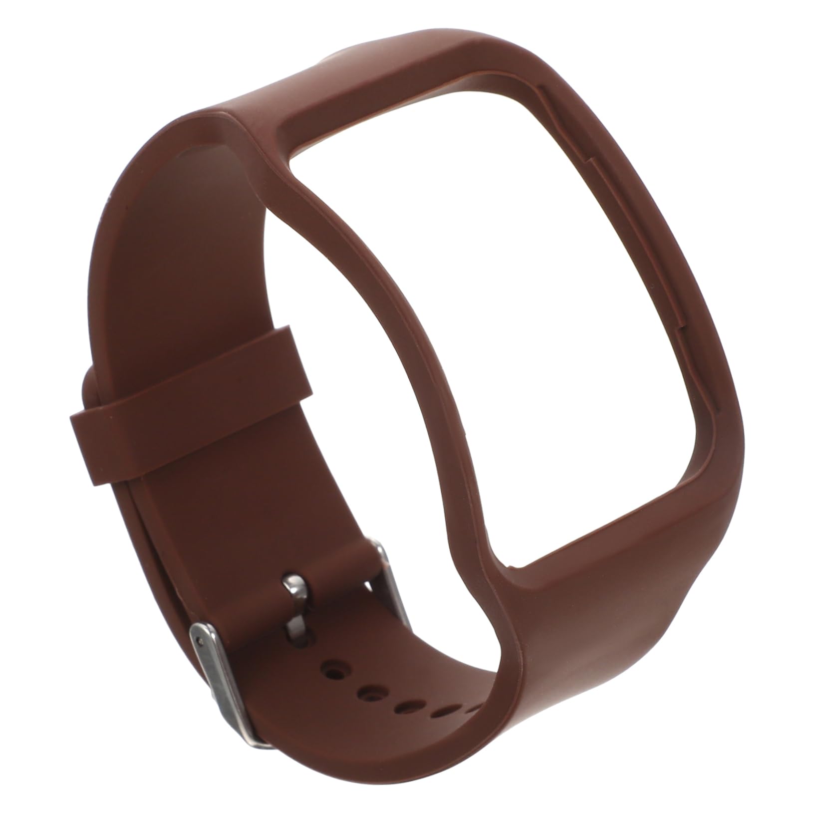 Mikikit Tpe Watch Band for Smartwatch Lightweight Sweat Resistant Wrist Strap Suitable for Men and Women Sporty Replacement