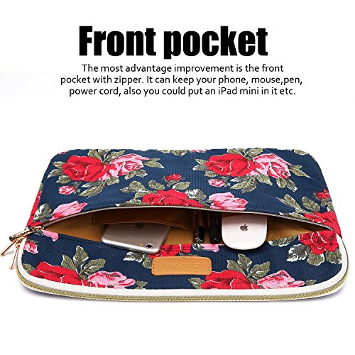 Coolbell, custodia in tela per laptop con fantasia...