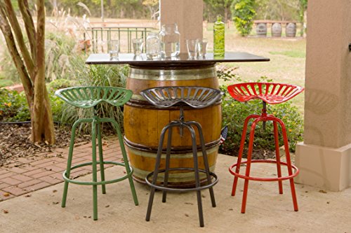 Leigh Country Tx 97000 Red Tractor Seat Stool #TOP1