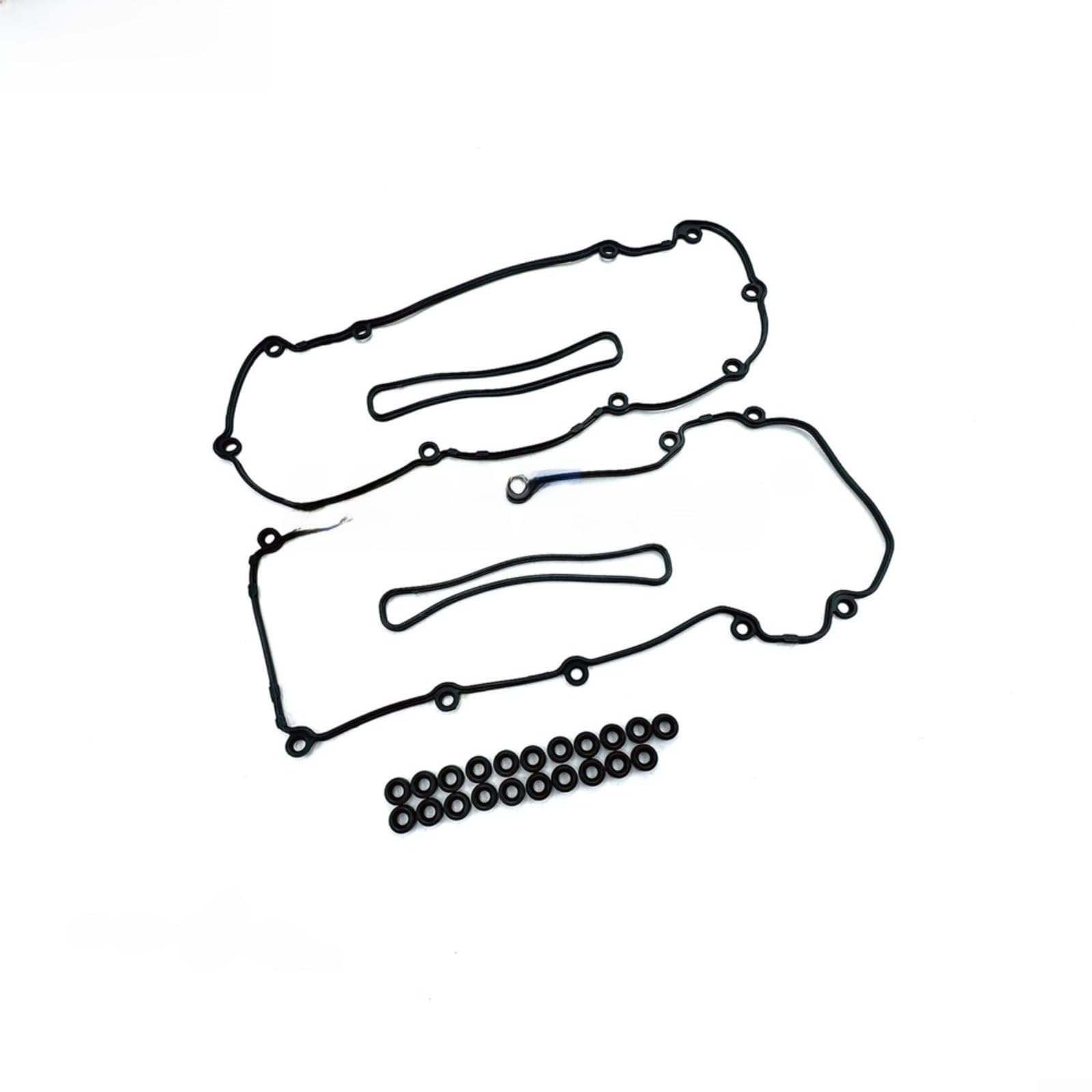 Set di guarnizioni coprivalvole per Jaguar X-Type 25L 30L DOHC Engine 2002-2007 Kit di tenuta nero per prevenire perdite di olio, parti di ricambio per riparazione auto, 1 pezzo