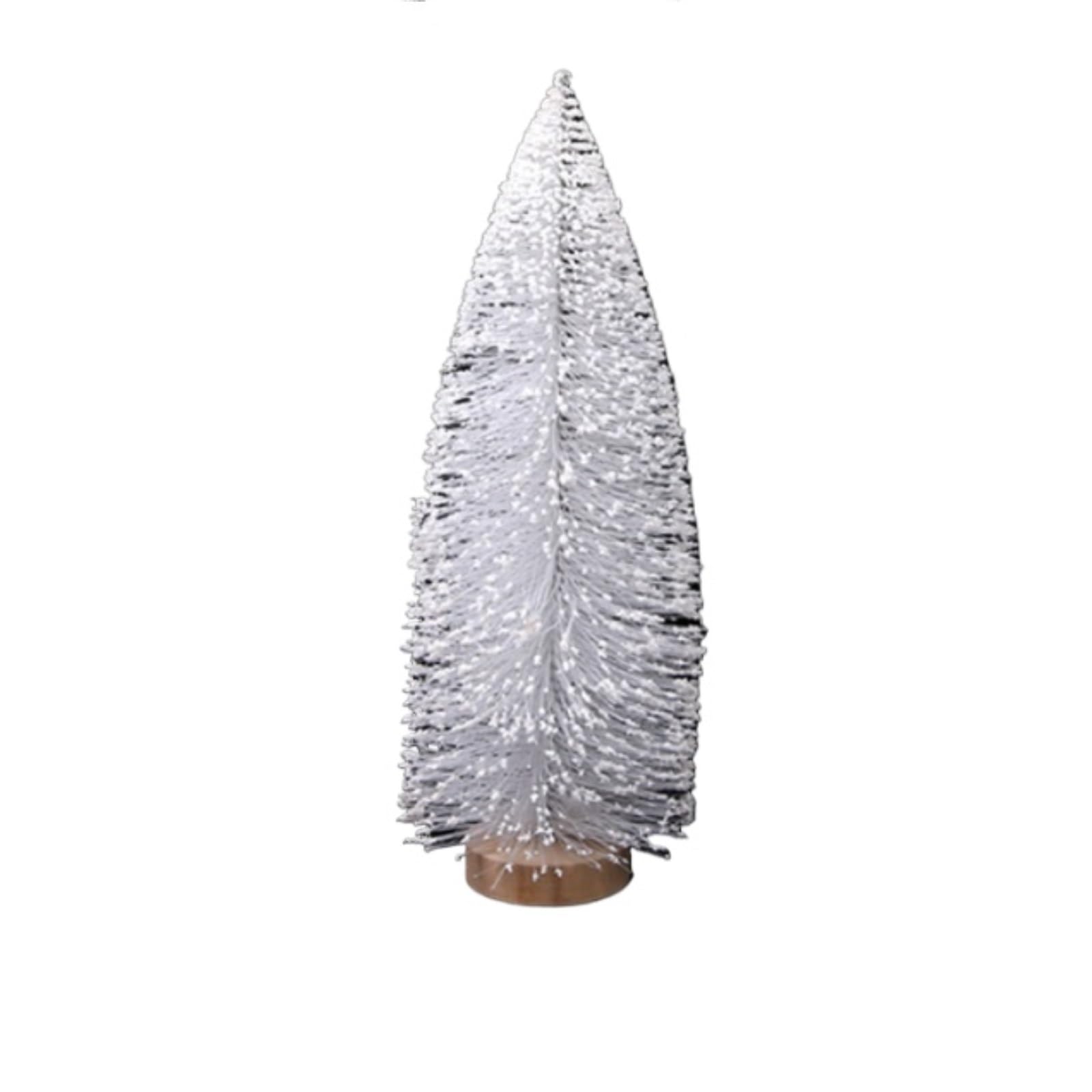 Choinka Sztuczna Ozdoby Domowe Dla Interni Con Albero Di Natale Ovale Bianco Nevoso Dekoracja Bożonarodzeniowa(15cm)