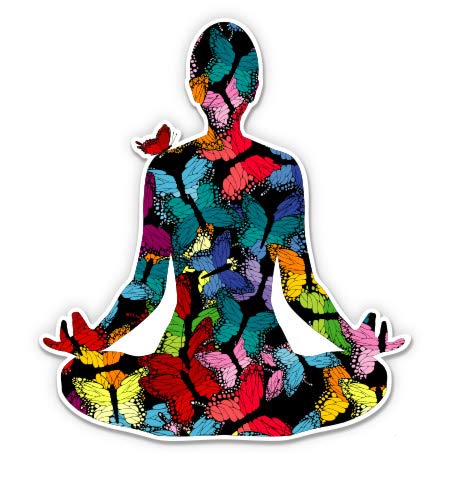 Yoga Meditation Butterflies - 3