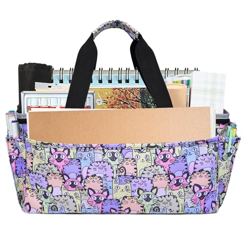 Bolso Tote Multifuncional para Artistas y Oficina 15.15x9.25x8.46 in miniatura 5