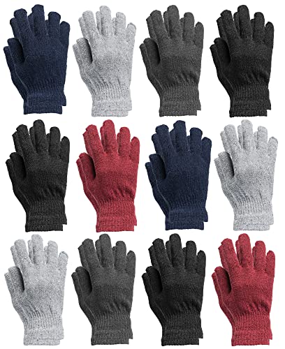 Image of Yacht & Smith Winter Beanies & Gloves For Men & Women, Warm Thermal Cold Resistant Bulk Packs
