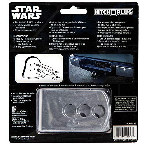 Plasticolor Star Wars Darth Vader Hitch Cover, Hitch Covers By Plasticolor (002282R01) #TOP4