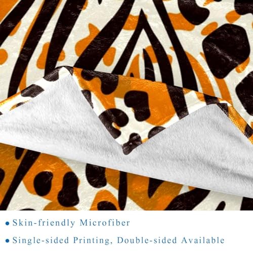 Couverture polaire en microfibre 150x130 pour lit et canapé