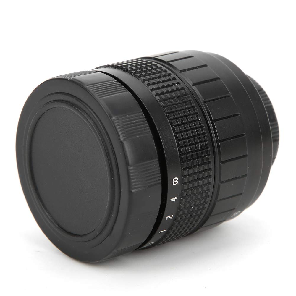 Obiettivo con Attacco C da 50 Mm F1.4, Obiettivo con Apertura Manuale, Anello per Fotocamera, Obiettivo per Fotocamera Professionale, Obiettivo a Fuoco Fisso Manuale, per