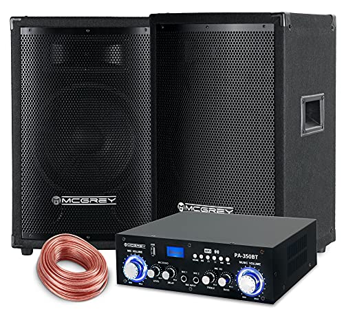 McGrey PA Set Completo PowerDJ-1500 800W