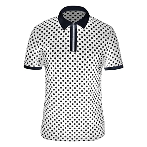 Men Polo Shirt,Mens Polo Shirts Short Sleeve Fashion Printed Paisley Floral Mens Shirts Short Sleeve Tops Athletic Golf Tees #TOP1