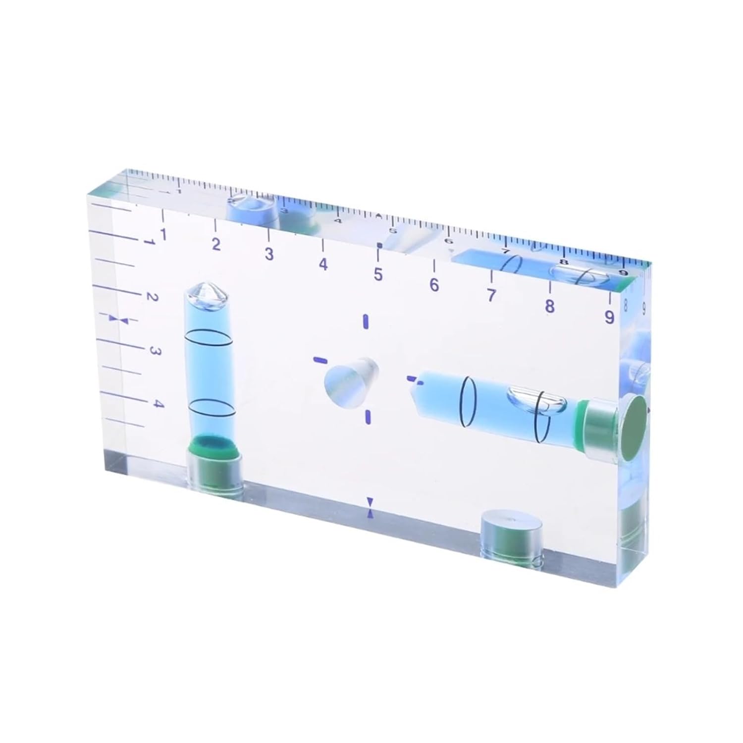 69HF high-Precision Transparent Two-Way Level(Blue)