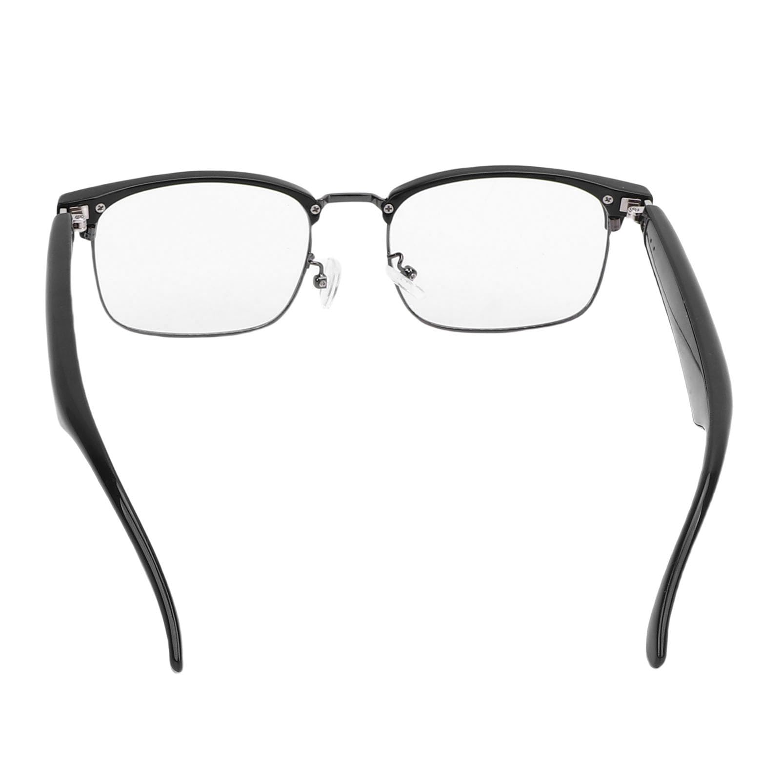 Topiky Bluetooth Audio Smart Lunes, Lunettes Intelligentes pour Femmes Hommes, Lunettes de Soleil Bluetooth Polarisées, Lunettes Bluetooth Ouvertes avec Micro et Haut-parleurs,