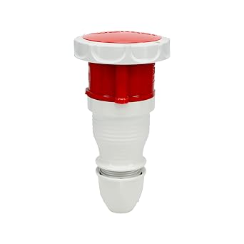 Pin and Sleeves Connectors 339 Female, 32A, 5W, 400VAC, 6 Hr, IP67, Watertight - Safe, Reliable for Installations of All Kinds Welding, Motor Gen-Sets, Compressors - IEC 530C6W