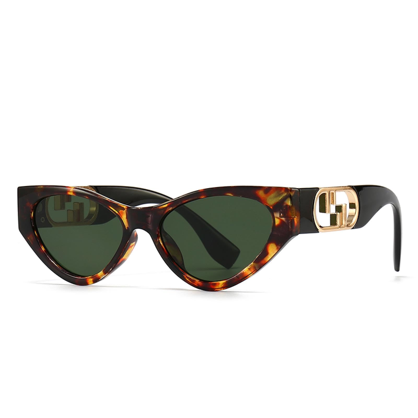 Modne nowoczesne okulary przeciwsłoneczne Street Popularny model Okulary przeciwsłoneczne Cat-eye dla kobiet