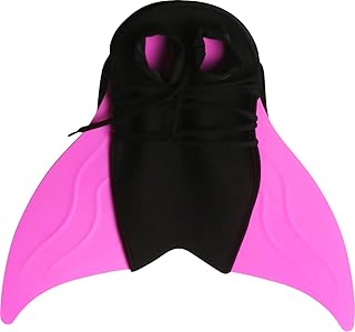 Lazeny Mermaid Swimming Fins Kids Fish Monofin Tail Shape Flippers Swimming Diving Fins Swimwear Water Toys for Children