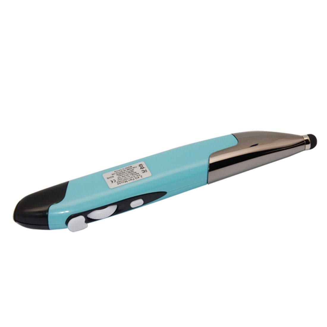 WANGBAOTIAN 2.4GHz Innovative Pen-style Handheld Wireless Smart Mouse for PC Laptop(Grey) (Color : Blue)