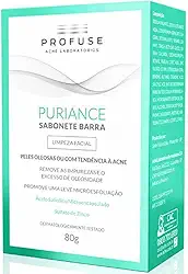 Sabonete Facial Em Barra Profuse Puriance Pele Oleosa A Acneica Com 80G