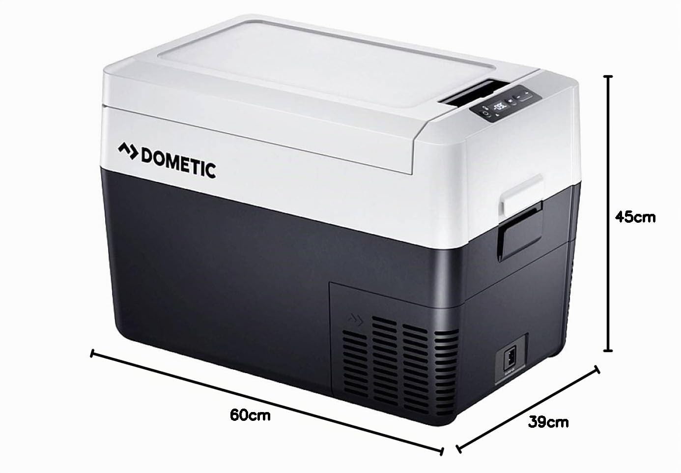 Dometic CDF2 36 Frigo/Congelatore a compressore, da +10 °C a -15 °C, 31 L – Mini‑frigorifero 12/24 V per auto, camion & barca con protezione batteria, grigio