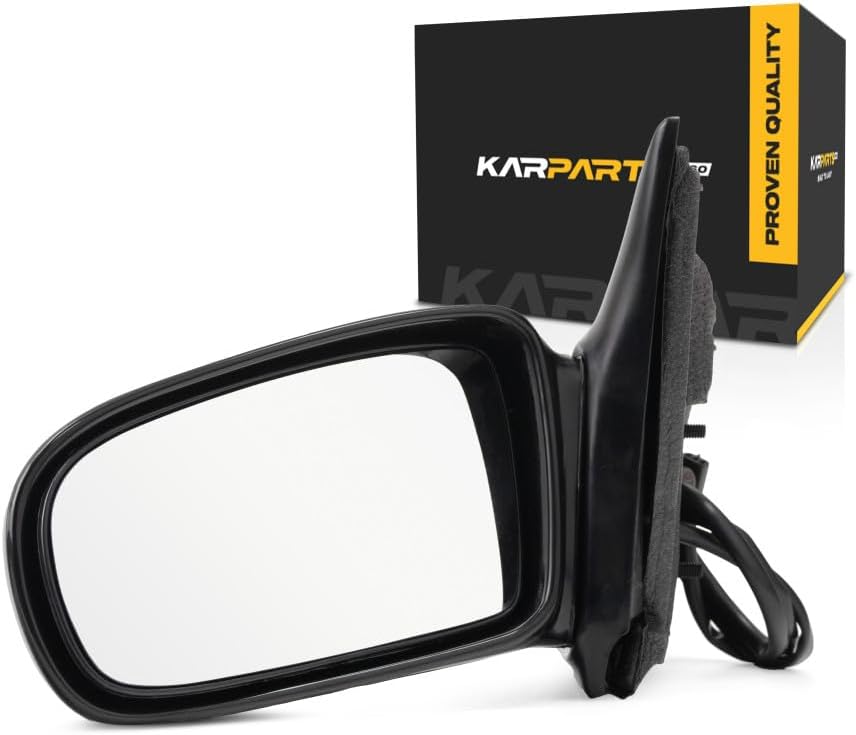 For Chevy Malibu 1997-2003 Door Mirror Driver Side | Power | Non-Heated | Textured Black | Replacement For 22683153 | GM1320153