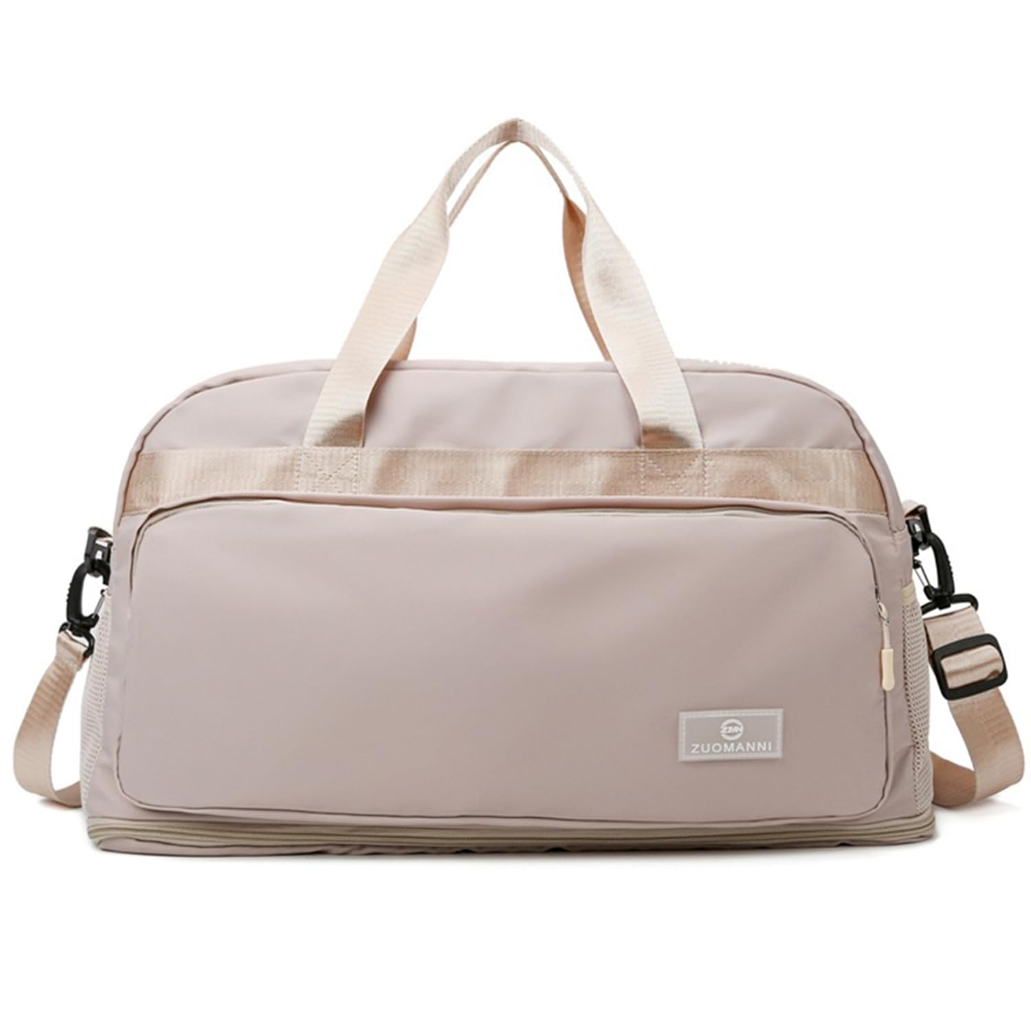 Bolsa de Gimnasio Deporte Mujer Grande, Expandible 37,7 L a 50,7 L, con Bolsillo Húmedo, Bolsa de Viaje Deportiva de Fin de Semana con Correas, Bolso Weekend Equipaje de Mano Ligera — view 10