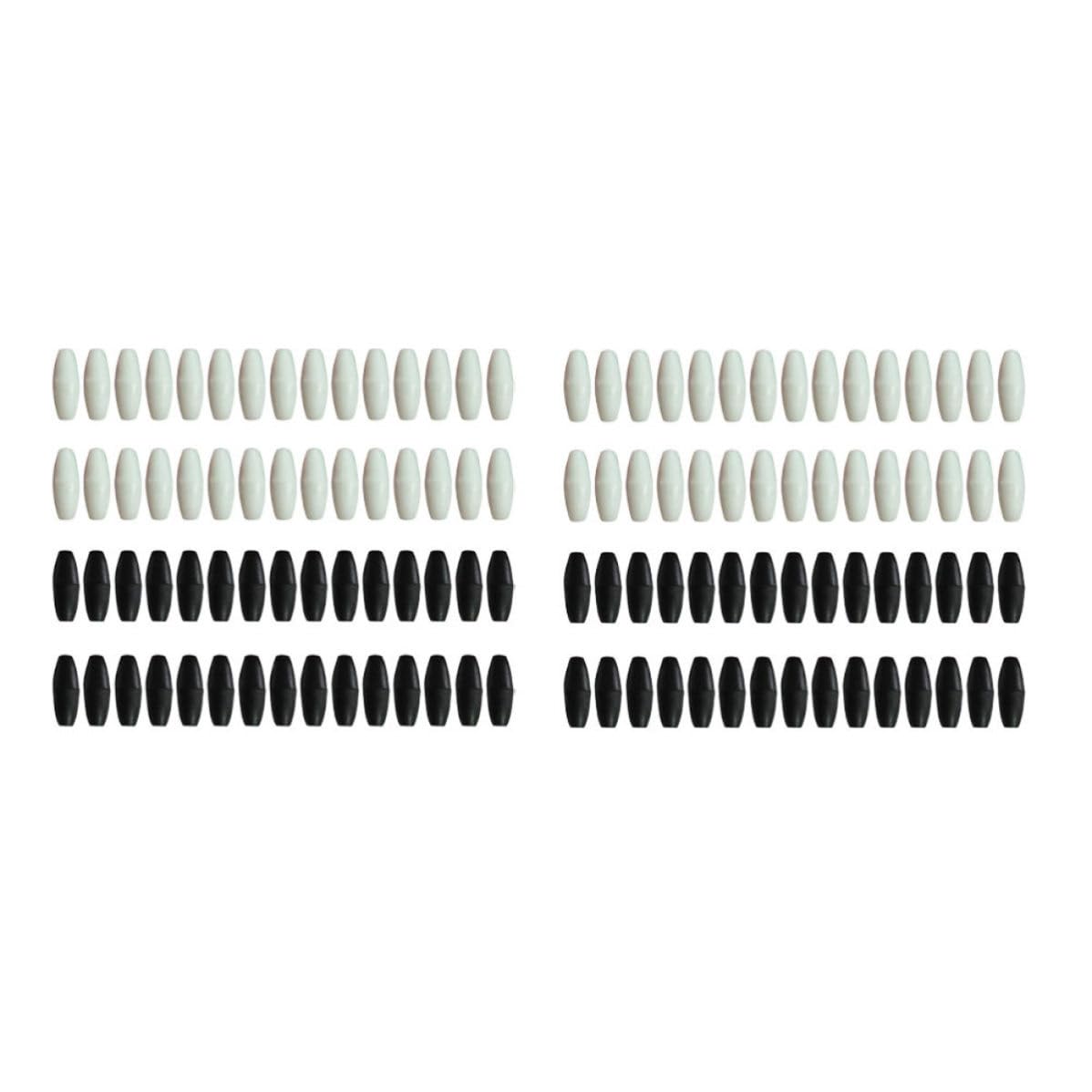 Cierres de ropa de plastico breakaway conectores para cordones y accesorios 100 uds