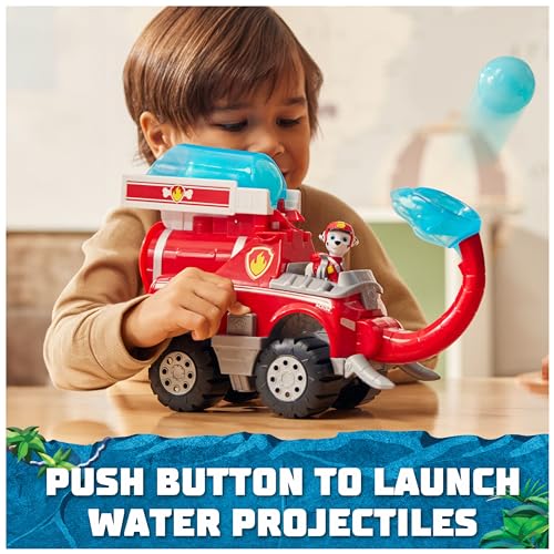 Paw Patrol 6069244 Jungle Pups, Marshall Elephant Firetruck With Projectile Launcher, Toy Truck With Action Figure, Kids Toys For Boys & Girls Ages 3 And Up thumb #3