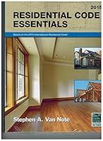 Residential Code Essentials, 2015 edition 1609833457 Book Cover