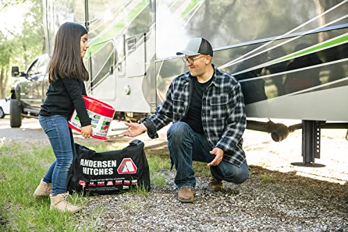 Andersen Hitches | Rv Accessories | 6-Pack Trailer Jack Blocks W/ Free Clean Step | Leveling Block Chocks | 3608 #TOP5
