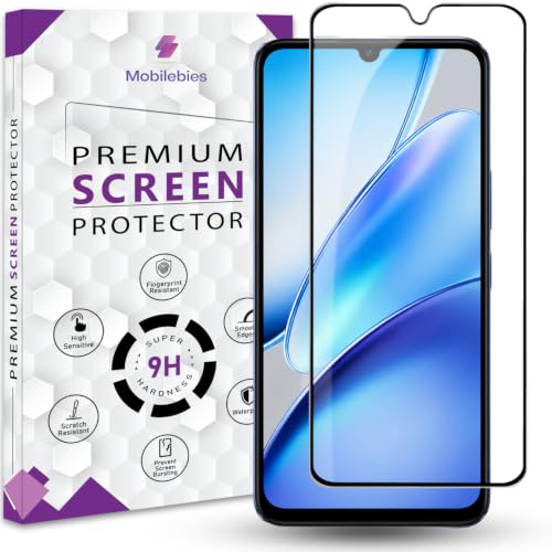 Image of Premium Tempered Glass Screen Protector Guard For Vivo T5 Lite 5G (6.74 Inch, Pack of 1) | Edge to Edge Coverage With Easy to installation kit