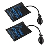 Shoze 2pcs Air Wedge Pump 15 * 17cm Car Wedge Pump Alignment Tool Inflatable Lifter Tool for Home Use Door Window Installation Car Auto Repair Frame Fitting Install Shim