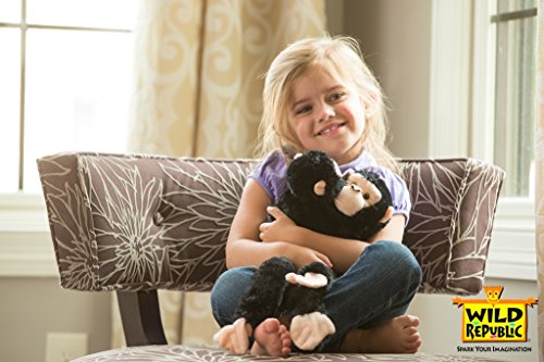 Wild Republic 14482 Republic 15265 - Plüschtier - Hanging Monkey - Schimpanse, Mama mit Baby, 51 cm – Bild 3