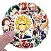 50Pcs Anime My Hero Academia Stickers, Cool Japanese Cartoon Waterproof Vinyl Decal for Adult Teen Girl Kids Laptop Travel Case Phone Bike Water Bottle Guitar Computer Skateboard Notebook Scrapbook