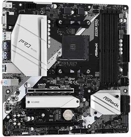 ASRock B550M PRO4 Supports 3rd Gen AMD AM4 Ryzen™ / Future AMD Ryzen™ Processors Motherboard