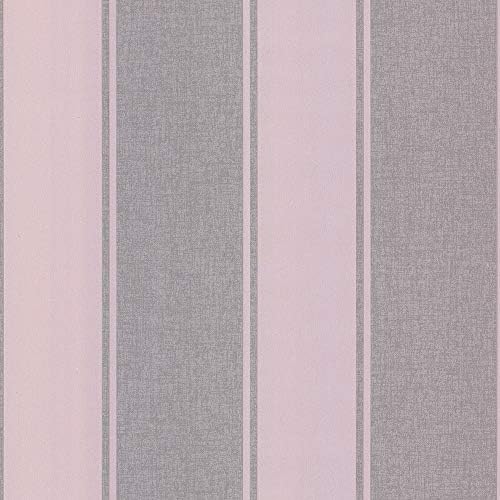 Arthouse Metallic Textures Luxe Hexagon Dusky Rose Wallpaper 910205