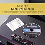 CD Disc Cleaner Lens Solution for CD Player, DVD Player & VCD – Safe Brush Cleaning for Clear Audio & Smooth Playback – Complete Cleaning Kit with Microfiber Cloth & Solution by Toughty - Image 6