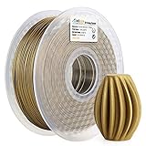 AMOLEN 3D Printer Filament, Frosted Bronze 1.75mm PLA Filament +/- 0.03 mm, 1KG/2.2 LBS Spool, Includes Sample Marble Pla Filament - 100% USA