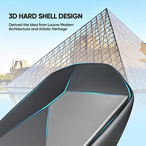 Sarlar Fashion Hard Travel Case For Oculus Meta Quest 2/Meta Quest Pro, Expandable Capacity Compatible With Kiwi Design/Bobovr All Elite Strap And Accessories, Crossbody Sling Backpack #TOP2