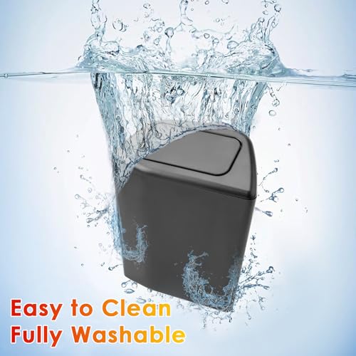 Image of for Toyota RAV4 Trash Can for 2019-2025 Toyota RAV4 Small Car Trash Bin for Side Door RAV4 Front Right Door Trash Garbage Bin w /Lid for Toyota RAV4 Accessories (RAV4 Right Side)