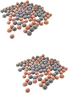 Mipcase 80 Pçs Acessórios Tanque Peixe Betta Camarão Mineral Bolas Ph Pedras Equilíbrio Purificação Decore Lagostim Paisagem Purificar Tanque Tanque De Água Doce Tanque De Turmalina