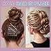 Teenitor Bobby Pins - 2.36 Inch, 250 Count, 5 Colors: Brown, Blonde, Black for Women and Girls, All Hair Types