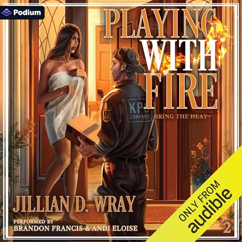Playing with Fire Audiolivro Por Jillian D. Wray capa